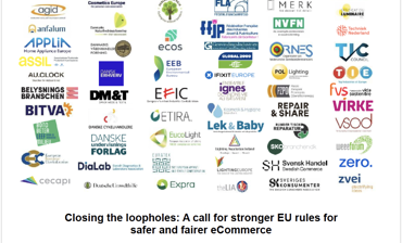Collage av logotyper för de organisationer som står bakom det öppna brevet.