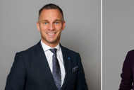 Erik Slottner och Romina Pourmokhtari.