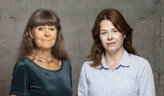 Bild på Sveriges Konsumenters konsumentvägledare Maria Wiezell och Christine Fransholm.