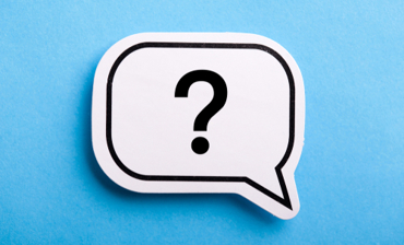 Dekorbild på frågetecken.